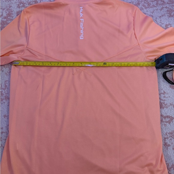 Huk Orange Long Sleeve Pullover - Picture 4 of 5
